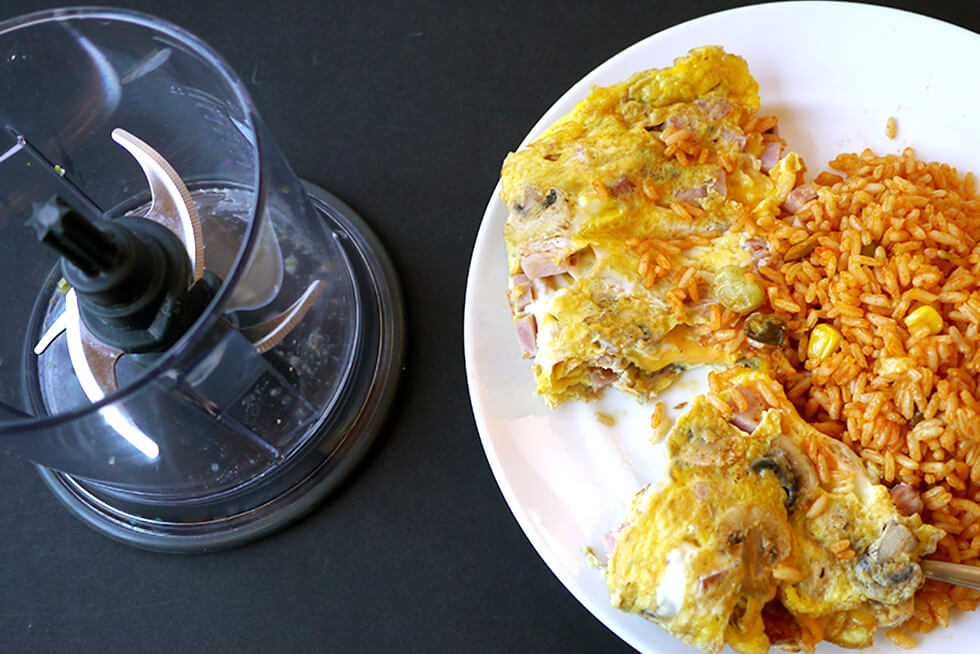 Photographing elements for the Todays Meal series