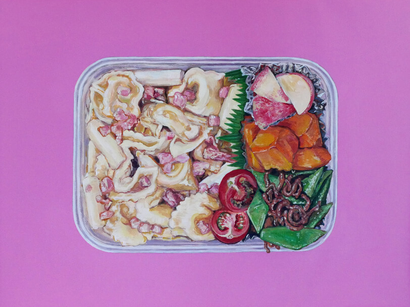 BENTO(旬のホワイトアスパラトルテリーニ弁当)-BENTO-June 11, 2022の絵画作品