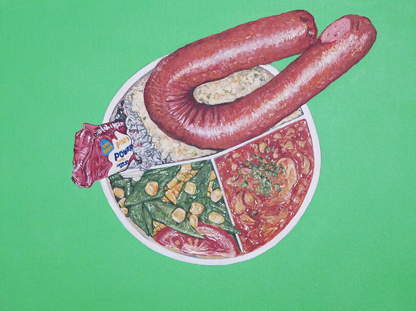 BENTO(オランダ名物ビッグU字ソーセージ弁当)-BENTO-June 19, 2023