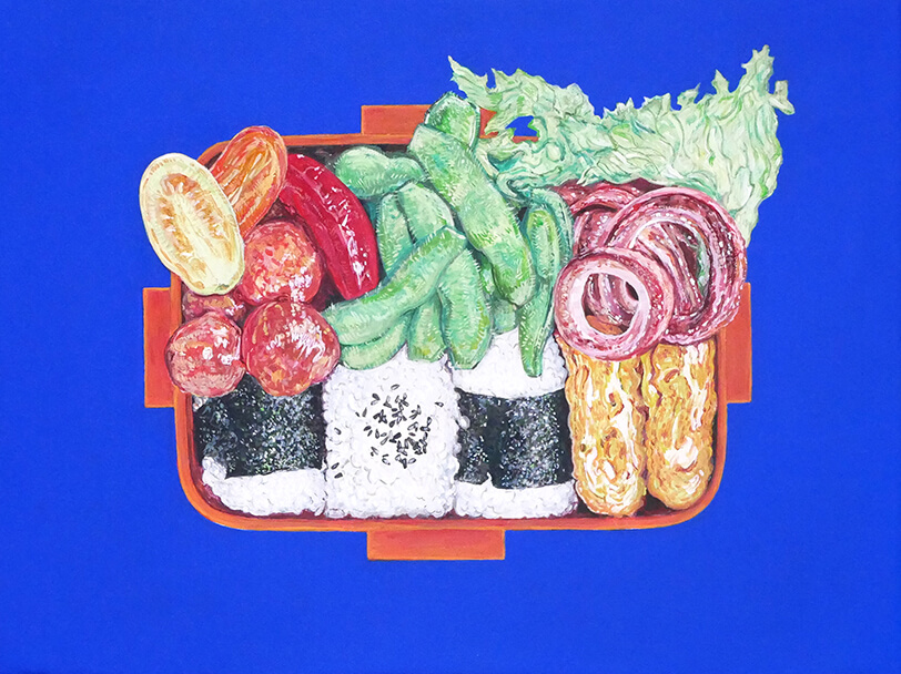 BENTO(Colorful Picnic Bento)-August 13, 2025, art painting