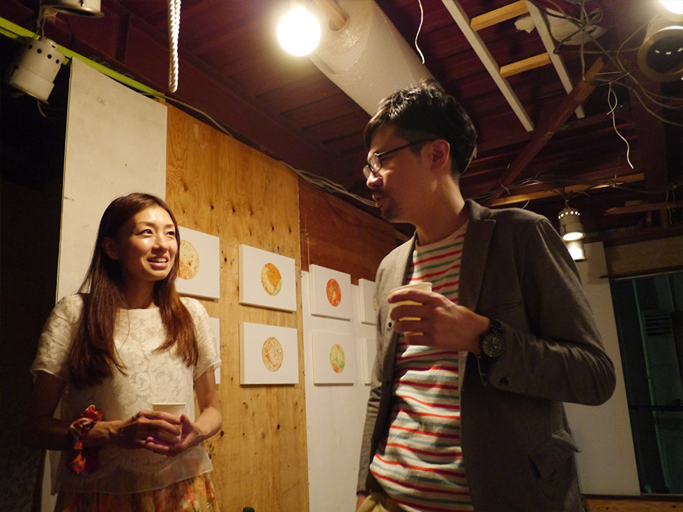 グループ展「退廃藝術展」の展示風景