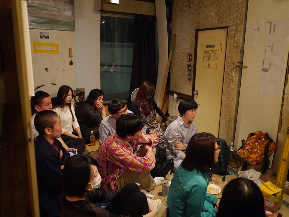 グループ展「退廃藝術展」の展示風景