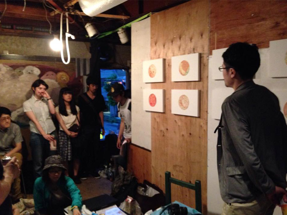 グループ展「退廃藝術展」の展示風景