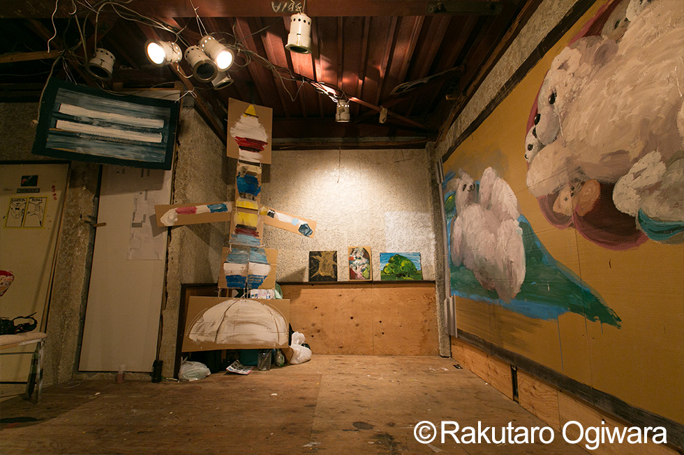 グループ展「退廃藝術展」の展示風景