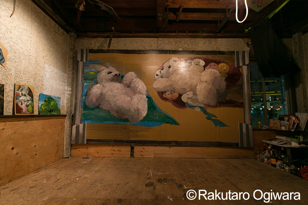 グループ展「退廃藝術展」の展示風景