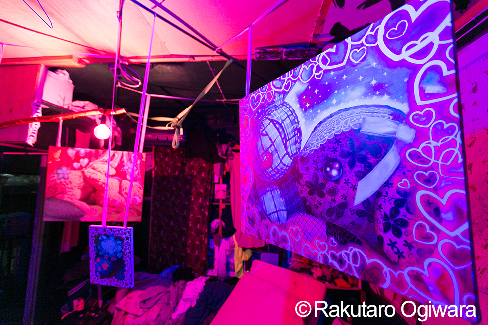 グループ展「退廃藝術展」の展示風景