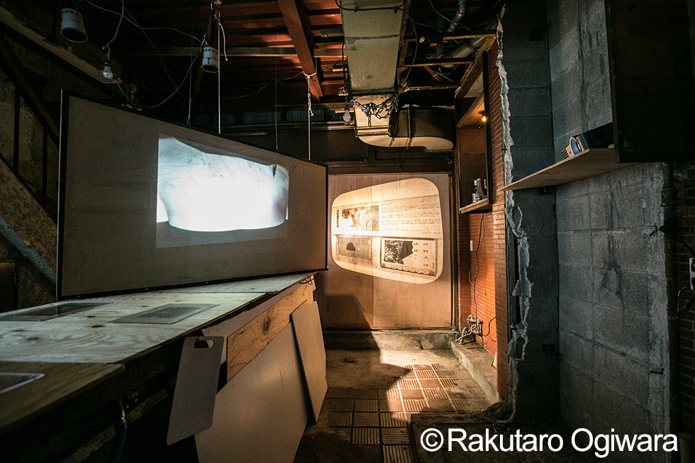 グループ展「退廃藝術展」の展示風景
