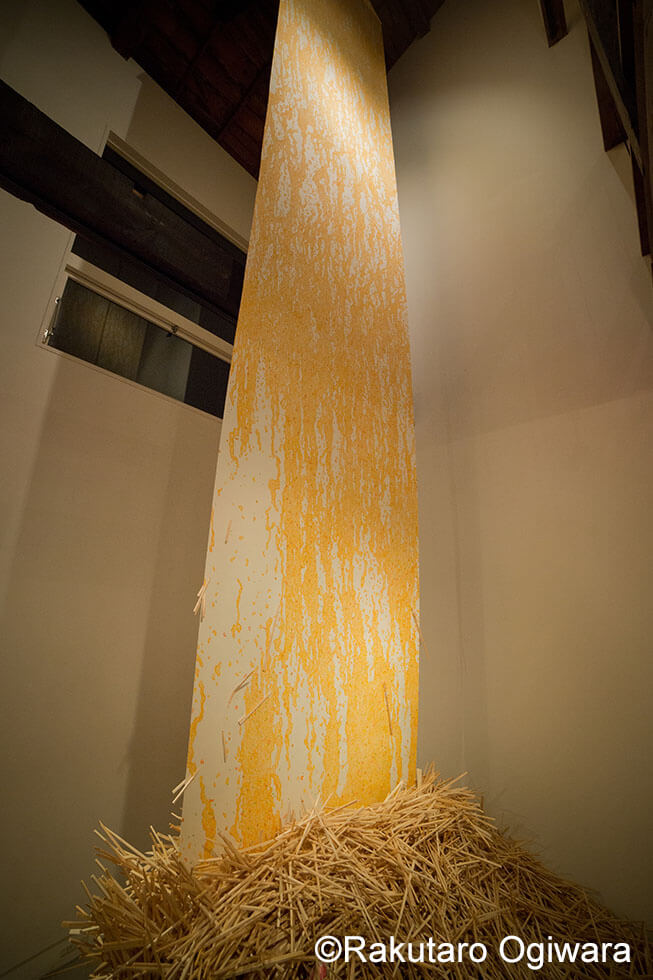 新宅睦仁個展「カップヌードルの滝」@HAGISOの展示風景