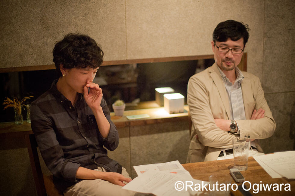 新宅睦仁個展「カップヌードルの滝」@HAGISOの展示風景