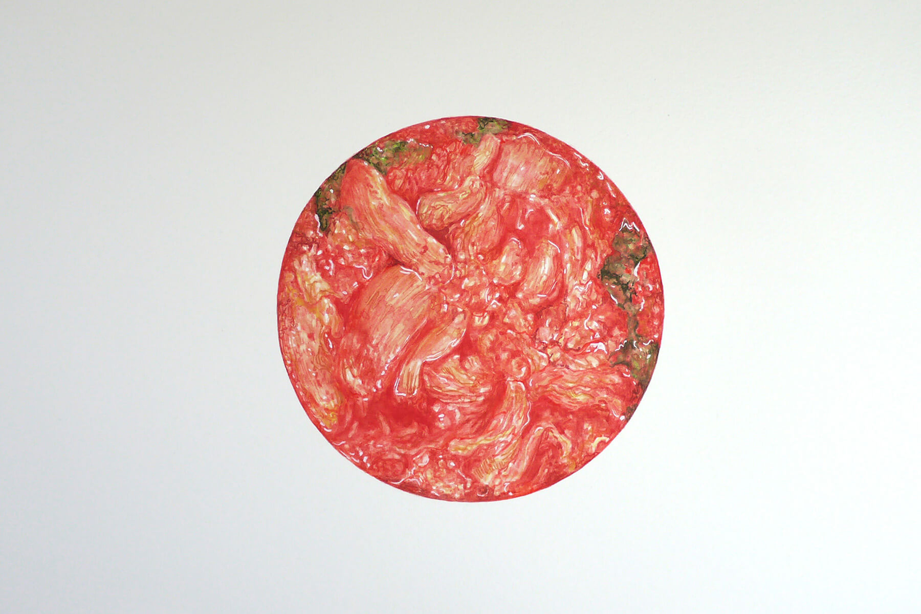 Japanize! (kimuchi/Koria) 2015, watercolor on montvale paper, 10 1/4 × 15 3/8 inches (26 × 39 cm)