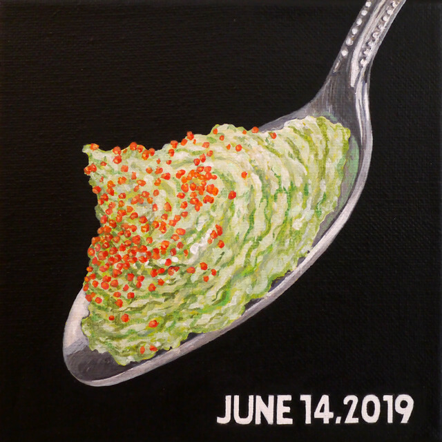 Today's meal-June 14, 2019 (California roll)