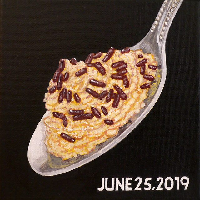 Today's meal-June 25, 2019 (Onion ring)