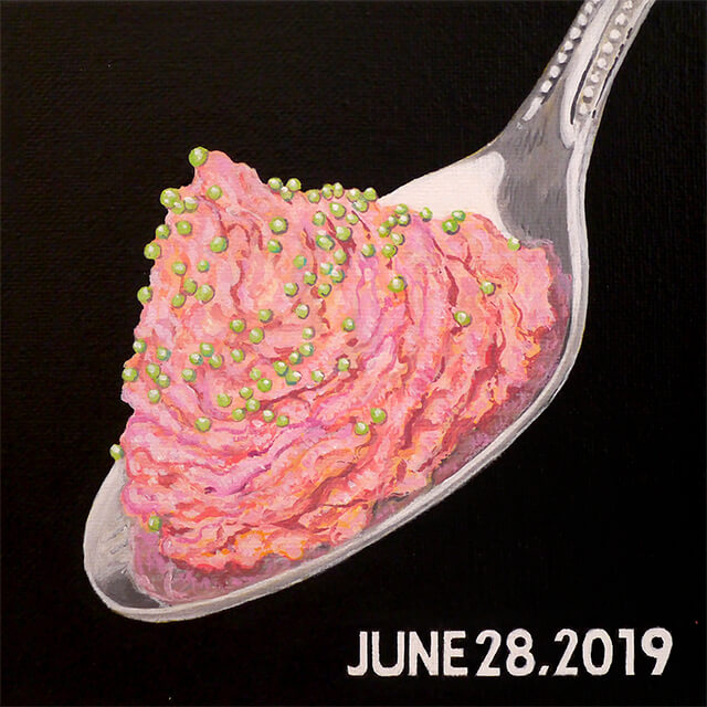 Today's meal-June 28, 2019 (Salmon)