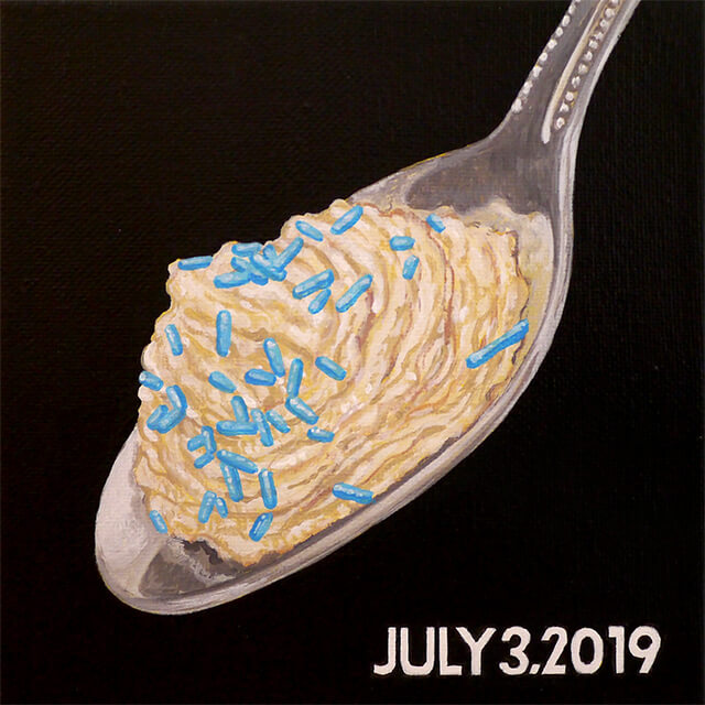 Today's meal-July 3, 2019 (Donut)