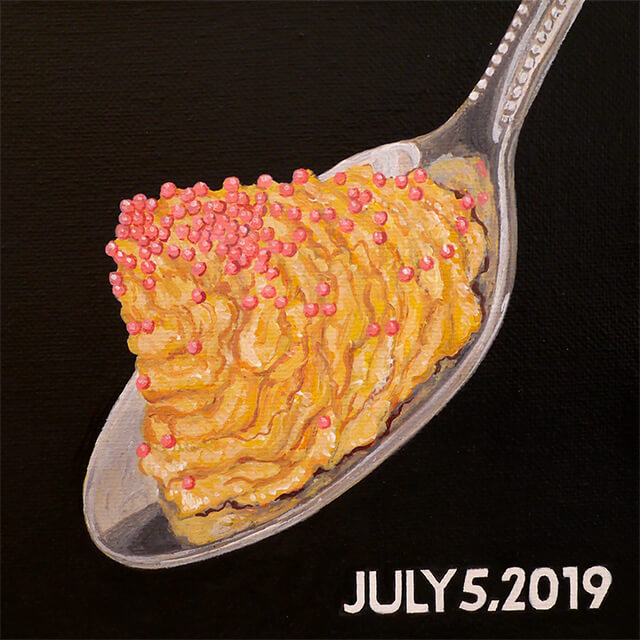 Today's meal-July 5, 2019 (Pancake)
