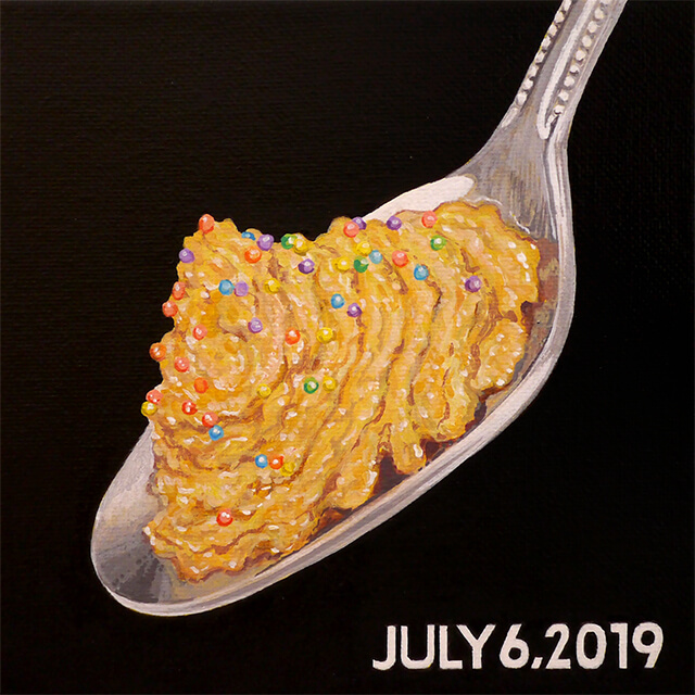 Today's meal-July 6, 2019 (Buffalo wing)