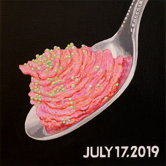 Today's meal-July 17, 2019 (Sashimi)