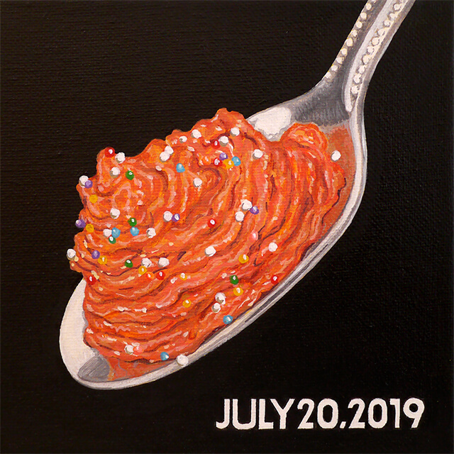 Today's meal-July 20, 2019 (Pork and beans)