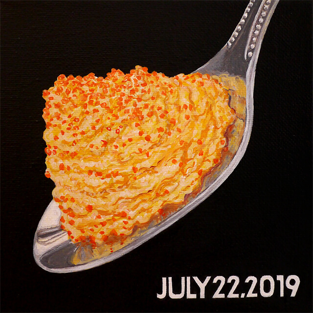 Today's meal-July 22, 2019 (Tortilla)