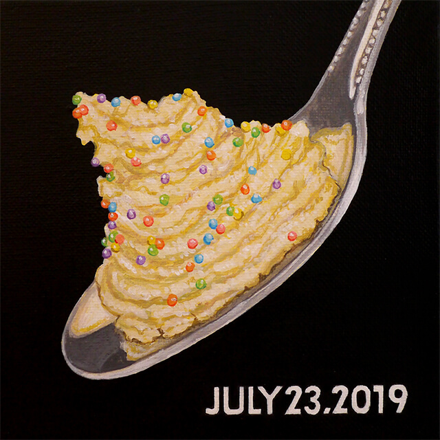 Today's meal-July 23, 2019 (Cup noodles)