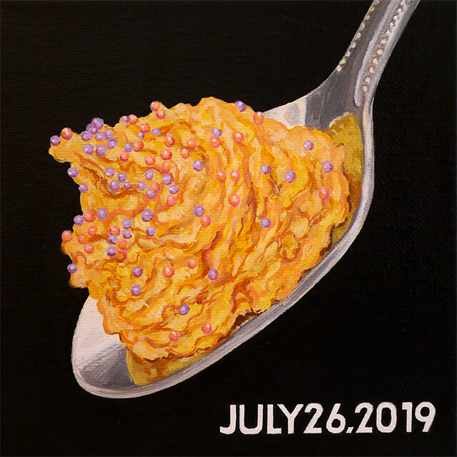 Today's meal-July 26, 2019 (Cereal)