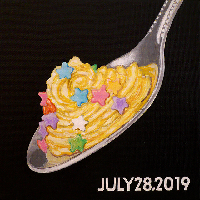 Today's meal-July 28, 2019 (Macaroni and cheese)